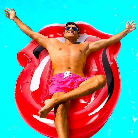 Rolling Stones Inflatable Float 48” x 75” NIB - Picture 2 of 5